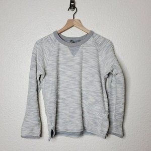Athleta Castle Peak Slub Crewneck Sweatshirt Women's Size Small